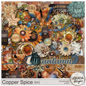 Copper Spice Kit by Sekada Designs 