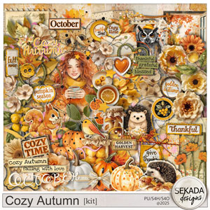 Cozy Autumn Kit by Sekada Designs