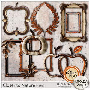 Closer to Nature Frames by Sekada Designs 