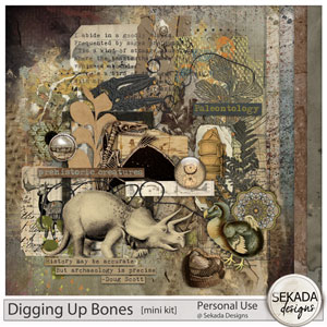 Digging Up Bones [mini kit] by Sekada Designs