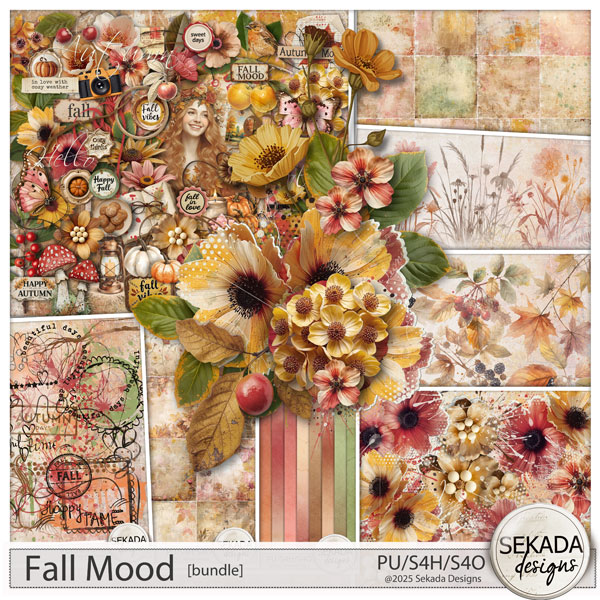 Fall Mood Bundle by Sekada Designs