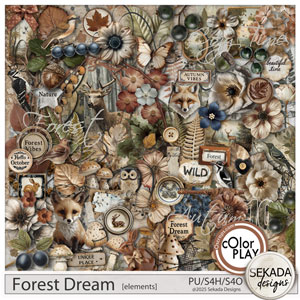 Forest Dream Elements by Sekada Designs