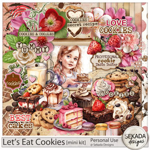 Let's Eat Cookies Mini Kit by Sekada Designs