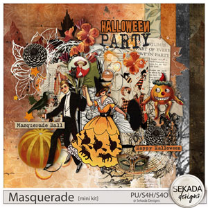 Masquerade Mini Kit by Sekada Designs