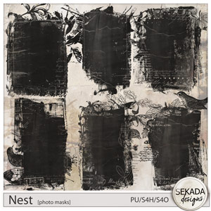 Nest Photo Masks by Sekada Designs