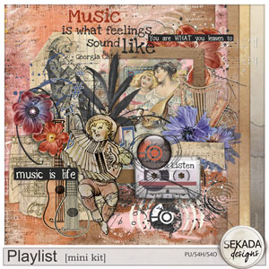 Playlist Mini Kit by Sekada Designs