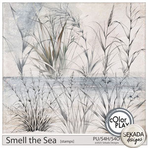 Smell the Sea Stamps by Sekada Designs