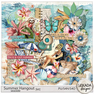 Summer Hangout seaside kit by Sekada Designs
