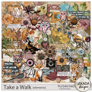 Take a Walk Elements by Sekada Designs