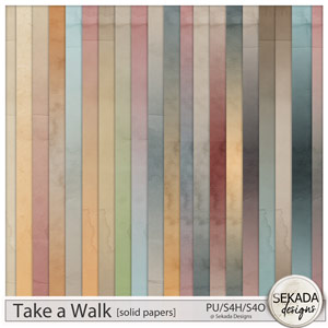 Take a Walk Solid Papers by Sekada Designs