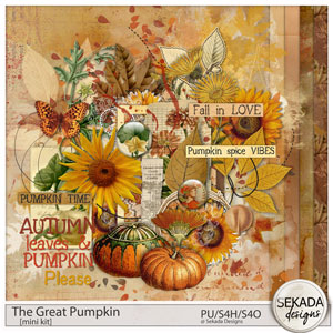 The Great Pumpkin Mini Kit by Sekada Designs