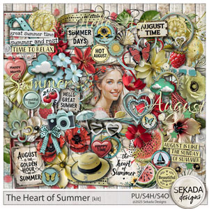The Heart of Summer Kit by Sekada Designs 