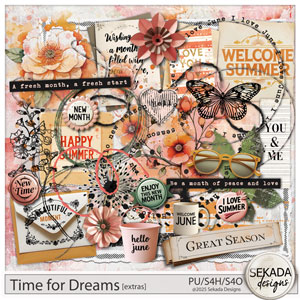 Time for Dreams Extras by Sekada Designs 