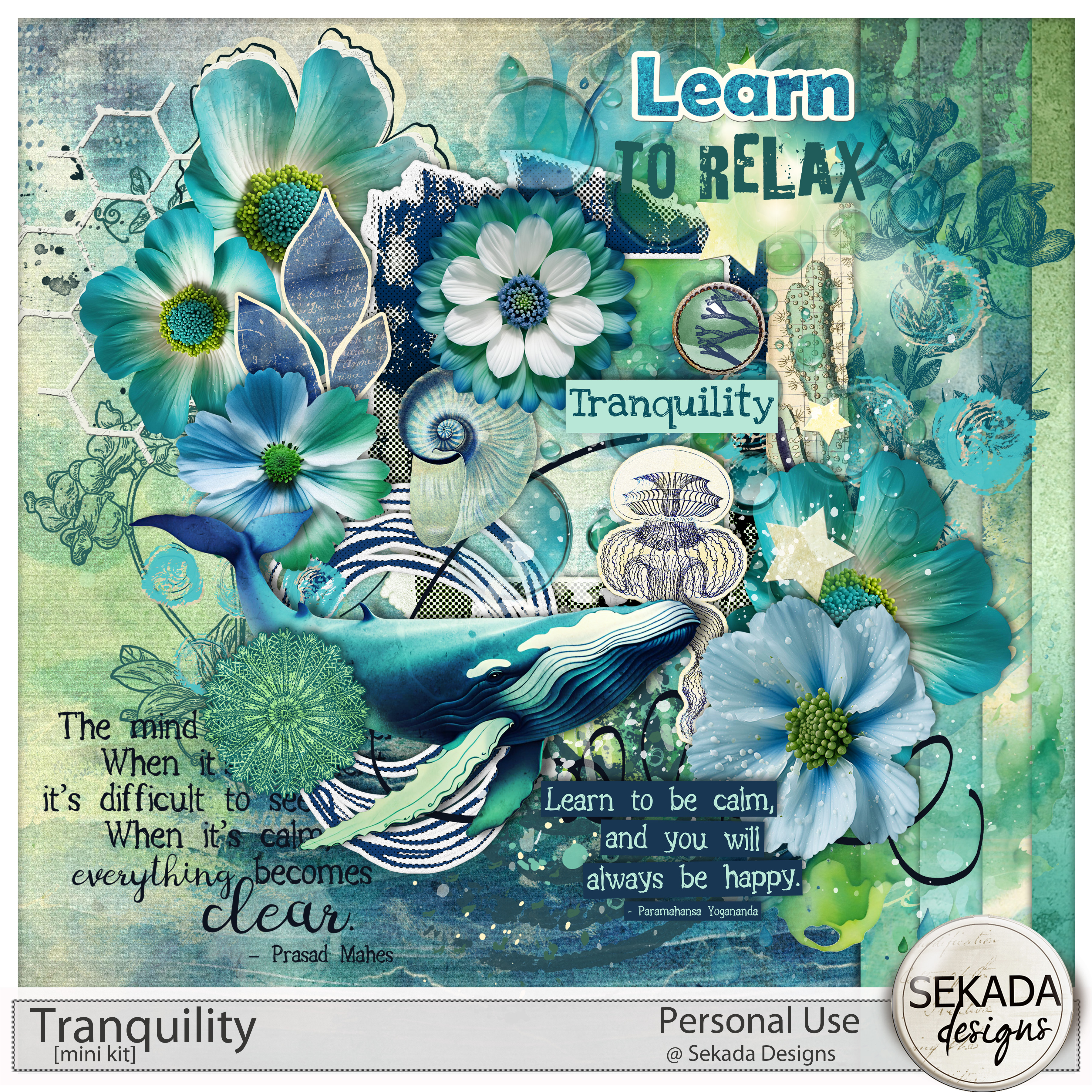 Tranquility Mini Kit by Sekada Designs