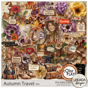 Autumn Travel Kit by Sekada Designs