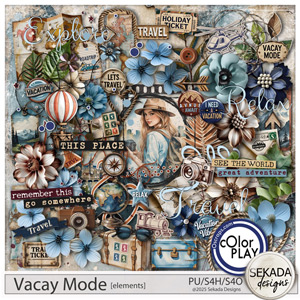 Vacay Mode Elements by Sekada Designs 