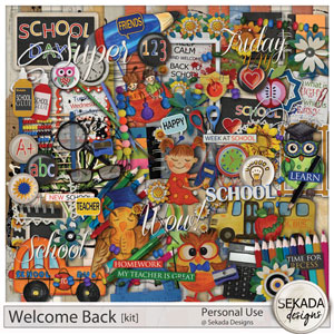 Welcome Back Kit by Sekada Designs