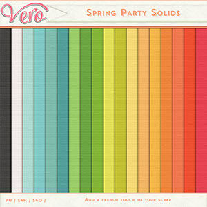 Spring Party Solid Papers by Vero