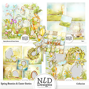 Spring Bunnies and Easter Stories Collection