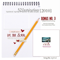 52 Inspirations :: 2010 {BONUS No. 3}