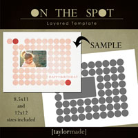 On the Spot Layered Template BOTH SIZES