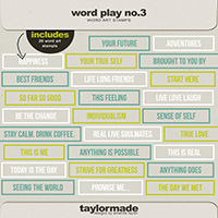 Word Play No 03