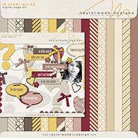 in other words - digital page kit