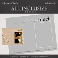 All Inclusive Template - A Feminine Touch- 8-5x11