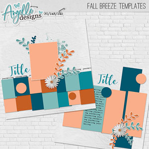 Fall Breeze Templates by Angelle Designs 