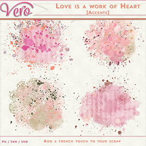 Love Is A Work of Heart Accents by Vero