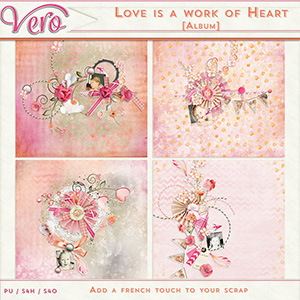 Love Is A Work of Heart Album by Vero
