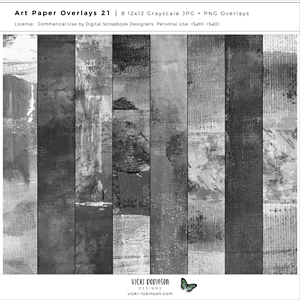 Art Paper Overlays 21