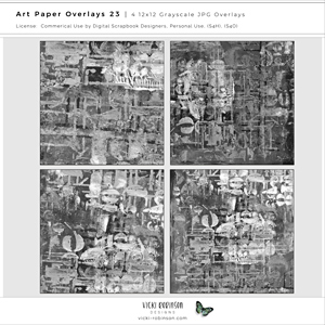 Art Paper Overlays 23
