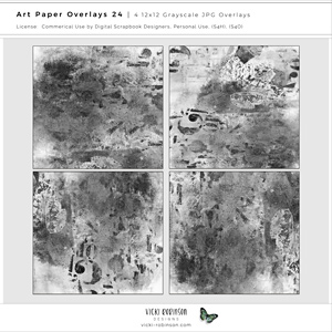 Art Paper Overlays 24