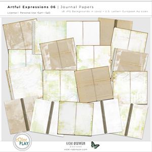 Artful Expressons 06 Journal Papers