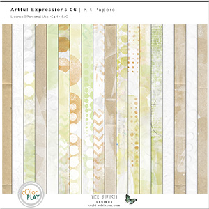Artful Expressions 06 Kit Papers
