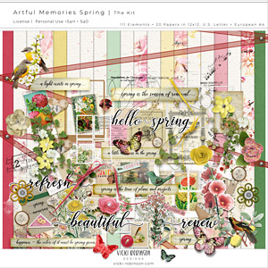 Artful Memories Spring Kit