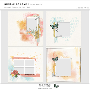 Bundle of Love Quick Pages