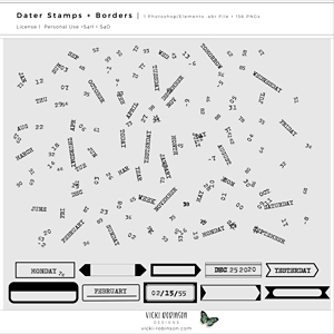 Dater Stamps and Borders