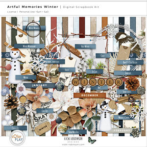 Artful Memories Winter Kit