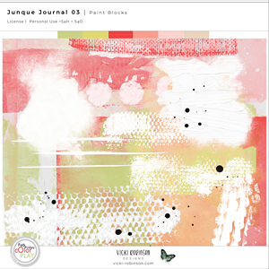 Junque Journal 03 Paint Blocks