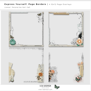 Express Yourself: Hope Page Borders