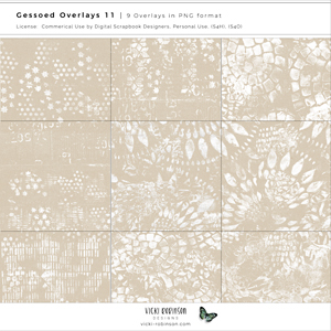 Gessoed Overlays 11