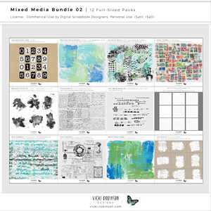 Mixed Media Mega Bundle 02