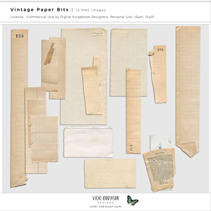 Vintage Paper Bits