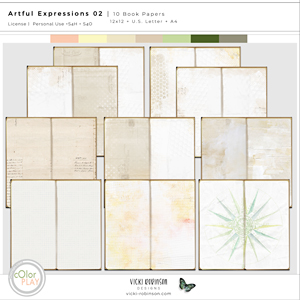 Artful Expressions 02 Book Papers