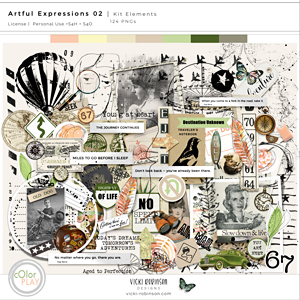 Artful Expressions 02 Kit Elements