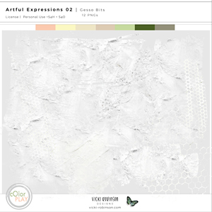 Artful Expressions 02 Gesso