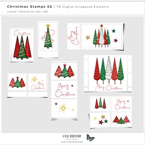 Christmas Stamps 02