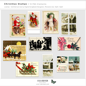 Christmas Stamps 01